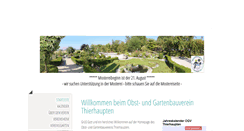 Desktop Screenshot of ogv-thierhaupten.de